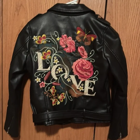 Jacket and skirt set. Black. - Picture 3 of 9